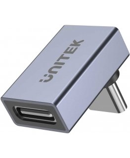Unitek adapteris USB-C uz USB-C leņķis 40Gbps 240W