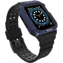 Apple SE/7 älykellon silikoninen Hurtel-ranneke, Musta väri, 38/40/41mm