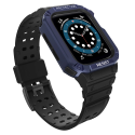 Išmaniojo laikrodžio Apple SE/7 silikoninis Hurtel dirželis, Juodos spalvos, 38/40/41mm