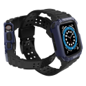 Išmaniojo laikrodžio Apple SE/7 silikoninis Hurtel dirželis, Juodos spalvos, 38/40/41mm