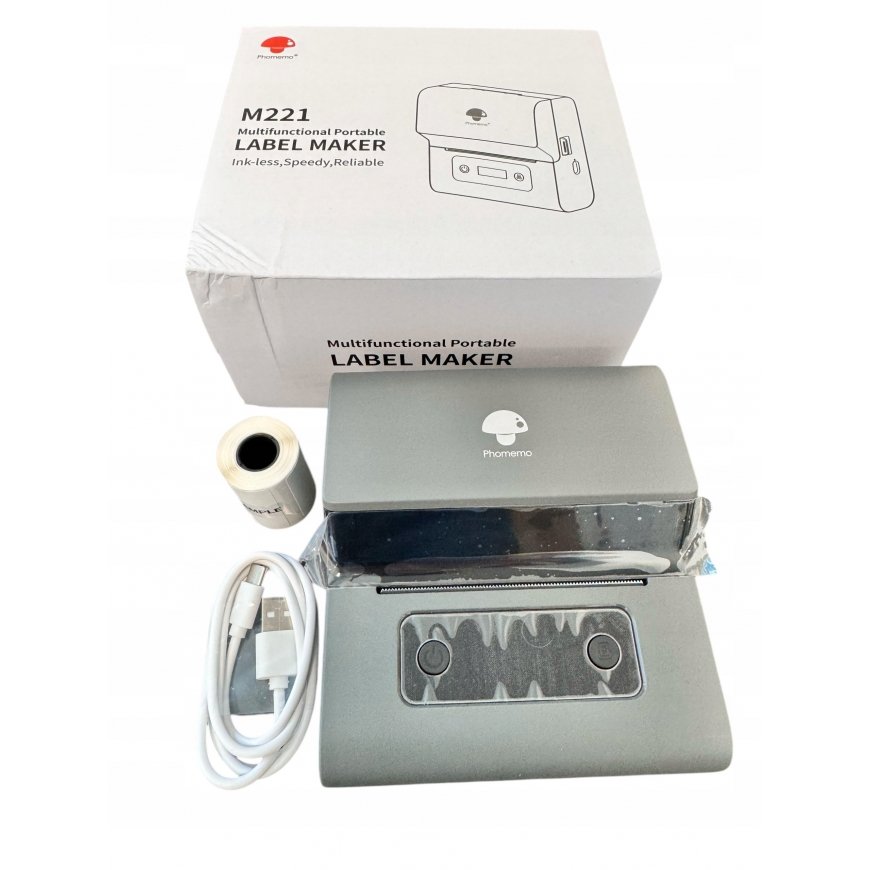 Принтер Phomemo Термальная Этикетка Bluetooth IOS Android PrintMaster / M221 / Черный – 2