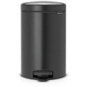 BRABANTIA atkritumu tvertne ar pedāli NewIcon 12L Confident Pelēks 233487