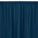MILANA curtain, indigo color, classic, 5 cm, with a cornice, pockets, chenille fabric, 280x245, HOMEDE MILANA curtain, indigo color, classic, 5 cm, with a cornice, pockets, chenille fabric, 280x245, HOMEDE