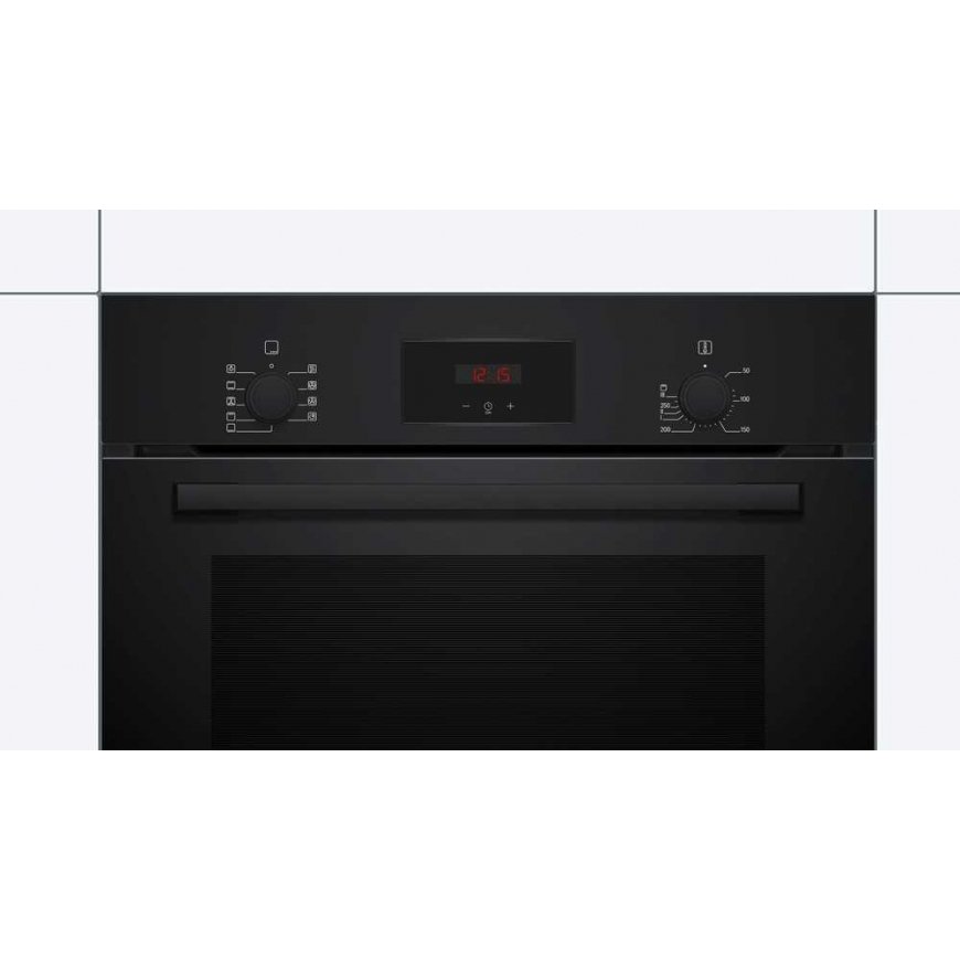 Bosch HBF134EB2 Sarja 2, Integroitu uuni, 60 x 60 cm, Musta – 3