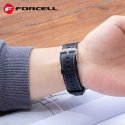 Dirželis Samsung Galaxy Watch Forcell F-Design FS21, eko odos, 22 mm, rudas, su skylutėmis Dirželis Samsung Galaxy Watch Forcell F-Design FS21, eko odos, 22 mm, rudas, su skylutėmis