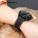 Dirželis Samsung Galaxy Watch Forcell F-Design FS21, eko odos, 22 mm, rudas, su skylutėmis Dirželis Samsung Galaxy Watch Forcell F-Design FS21, eko odos, 22 mm, rudas, su skylutėmis