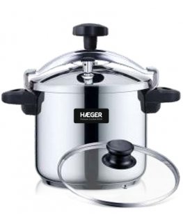 Haeger PC-10S.021A stovetop pressure cooker 10 L Stainless steel