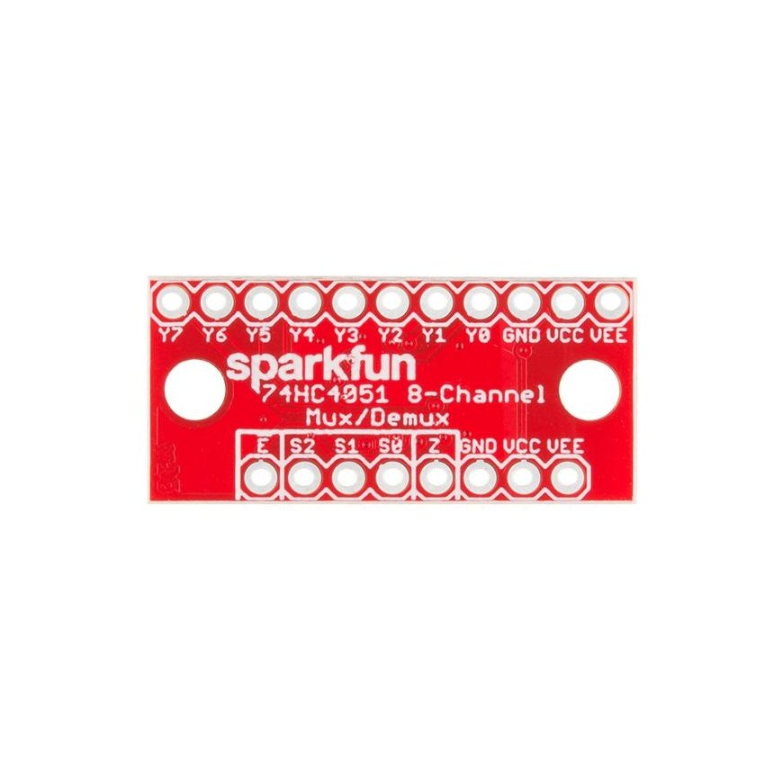 SparkFun 74HC4051 multiplexer module - 8 channels 2-10V – 3