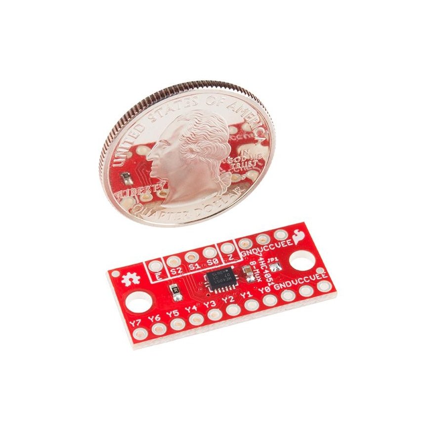 Модуль мультиплексора SparkFun 74HC4051 - 8 каналов 2-10В – 4