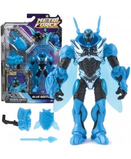 DC Comics Metal Force -pieni hahmo Maan sinisen kovakuoriaisen miehen nukke 12 cm
