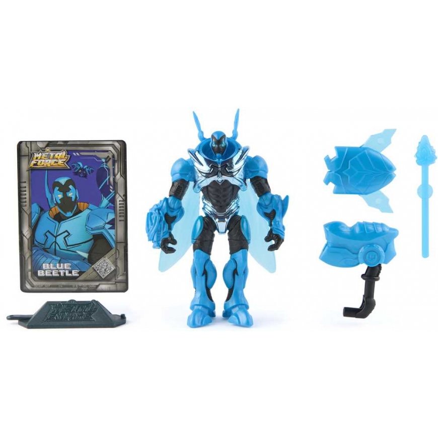 DC Comics Metal Force small figure Blue Beetle Scarab Man doll 12 cm – 2