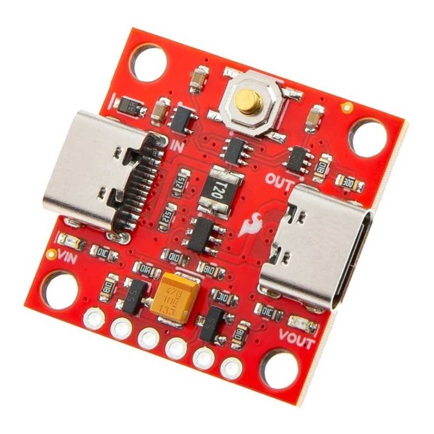 Sparkfun Maitināšanas slēdzis ar USB C