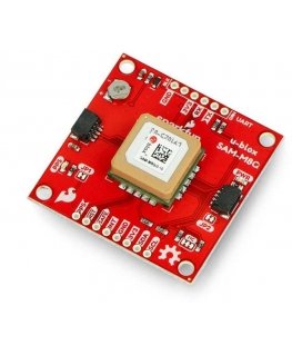 GPS SAM-M8Q modulis, Qwiic, PCB antena, SparkFun GPS-15210
