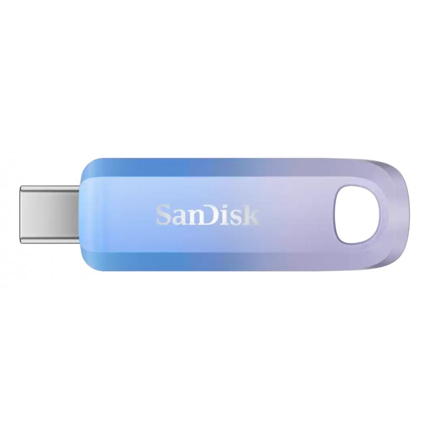 SanDisk Creator USB-muisti 256 GB USB Type-C 3.2 Gen 1 (3.1 Gen 1) Sininen, Lila