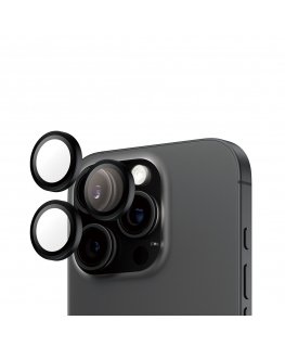 PanzerGlass ® Hoops® Black Camera Lens Protector iPhone 16 Pro | 16 Pro Max