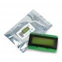 LCD screen 4x20 green characters with connections - justPi