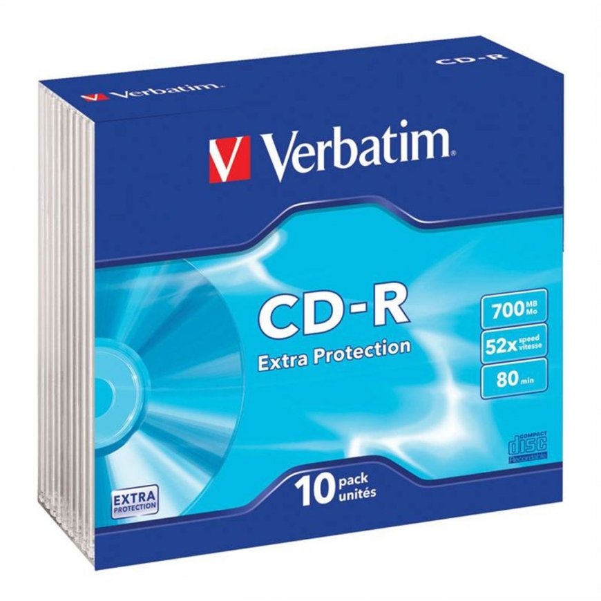 Verbatim CD-R 700MB x52 Extra Protection