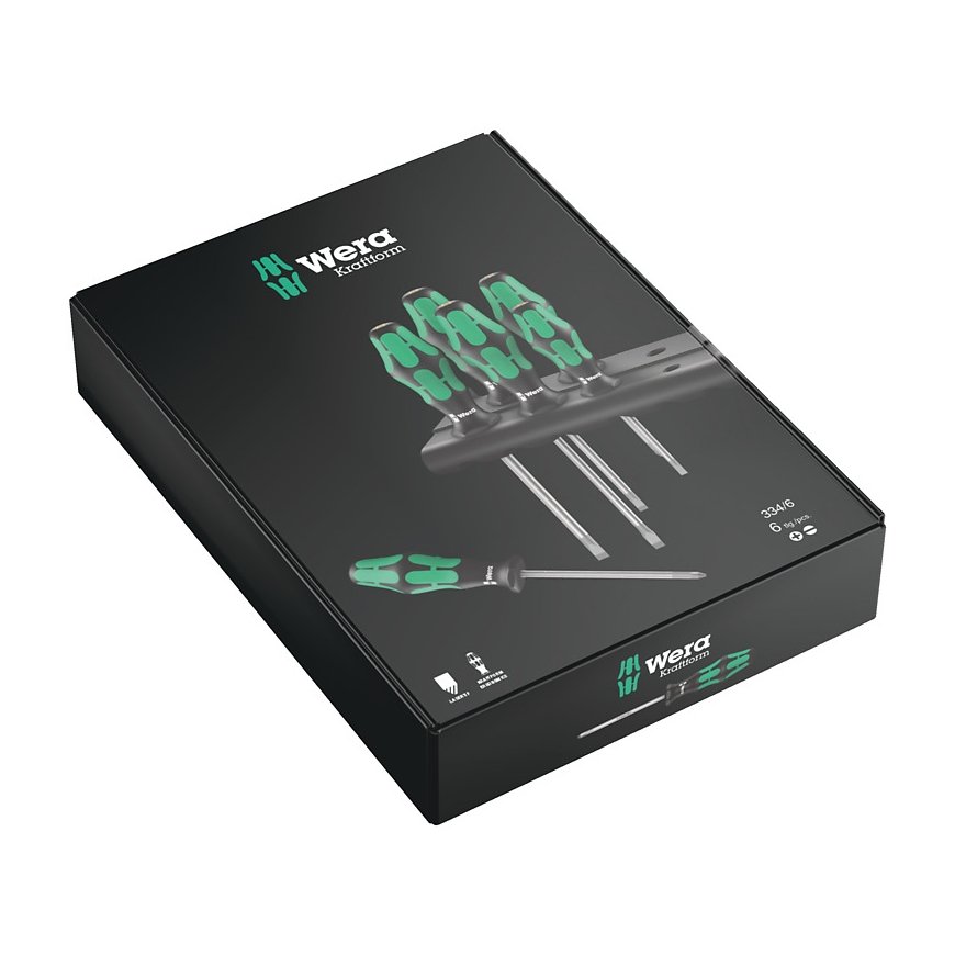 Wera 334/6 Kraftform Komplekt – 2