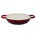 Round enameled cast iron pot Zyle ZY030CRKI Ø30 cm, 3.5 l, red Round enameled cast iron pot Zyle ZY030CRKI Ø30 cm, 3.5 l, red