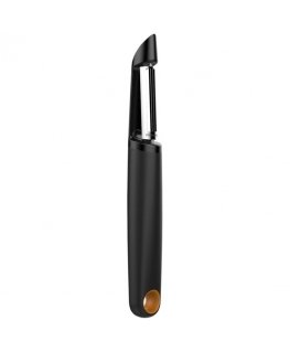 Fiskars 1014419 lobītājs Augļi un dārzeņi Grozāmais mizotājs Melns