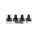 Navin Largo 500*800 Sensor right black towel dryer Navin Largo 500*800 Sensor right black towel dryer