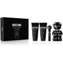 Moschino Toy Boy rinkinys vyrams (EDP, 100 ml + dušo želė, 100 ml + kūno losjonas, 100 ml + EDP, 10 ml) Moschino Toy Boy rinkinys vyrams (EDP, 100 ml + dušo želė, 100 ml + kūno losjonas, 100 ml + EDP, 10 ml)