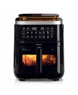Ariete 4636/00 Viens 7 L Atsevišķs 1700 W Karstā gaisa fritētājs Melns