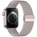 „Apple Watch“ dirželis Forcell F-Design FA14 magnetinis plienas 42 / 44 / 45 / 49 mm rožinis „Apple Watch“ dirželis Forcell F-Design FA14 magnetinis plienas 42 / 44 / 45 / 49 mm rožinis