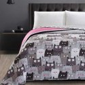 Tablecloth CATS INVASION gray printed fabric - microfiber textile 170x270 DecoKing Tablecloth CATS INVASION gray printed fabric - microfiber textile 170x270 DecoKing