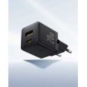 Базеус Palm 20 Вт двойное USB быстрое зарядное устройство черное (P10111608113-00)