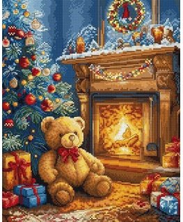 LetiStitch luca S набор для вышивания крестиком Artėja Kalėdos 22x27см SLETIL9920