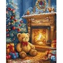 LetiStitch luca S Krustdūriena izšūšanas komplekts Tuvojas Ziemassvētki 22x27cm SLETIL9920 LetiStitch luca S Krustdūriena izšūšanas komplekts Tuvojas Ziemassvētki 22x27cm SLETIL9920