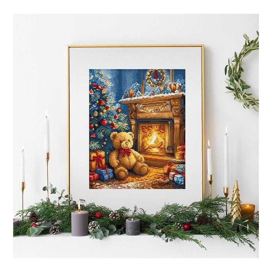 LetiStitch luca Cross Stitch Embroidery Kit Christmas is Coming 22x27cm SLETIL9920 – 3