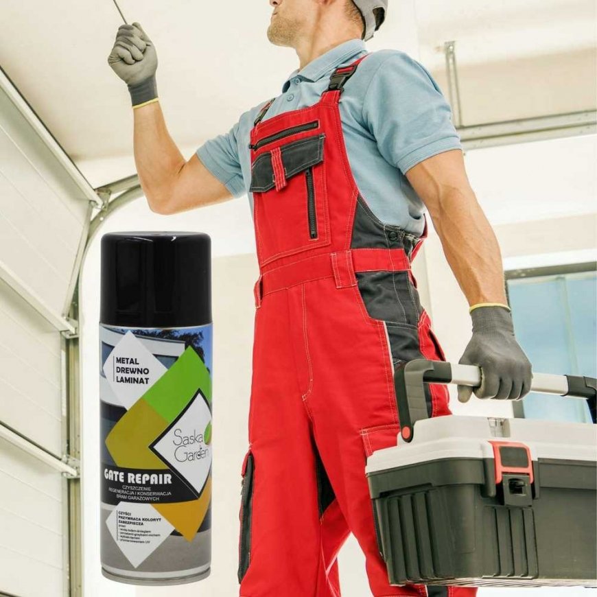 Saska Garden SPRAY FOR GARAGE DOOR CLEANING, REGENERATION AND MAINTENANCE 400 ML – 3