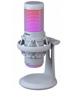 Rampage Bemol RGB USB-C valge mängu/podcast mikrofon