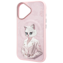 Nimmy Magnetic fashion cute pet MagSafe case for iPhone 16 pink Nimmy Magnetic fashion cute pet MagSafe case for iPhone 16 pink