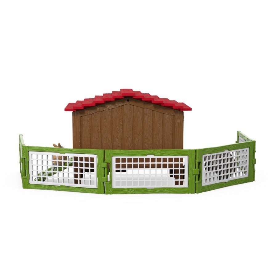 schleich FARM WORLD Rabbit hutch – 3