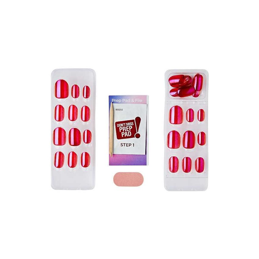 "Kiss My Face imPRESS Color FX" floating nails - Adhesive nails (30 pcs) – 2