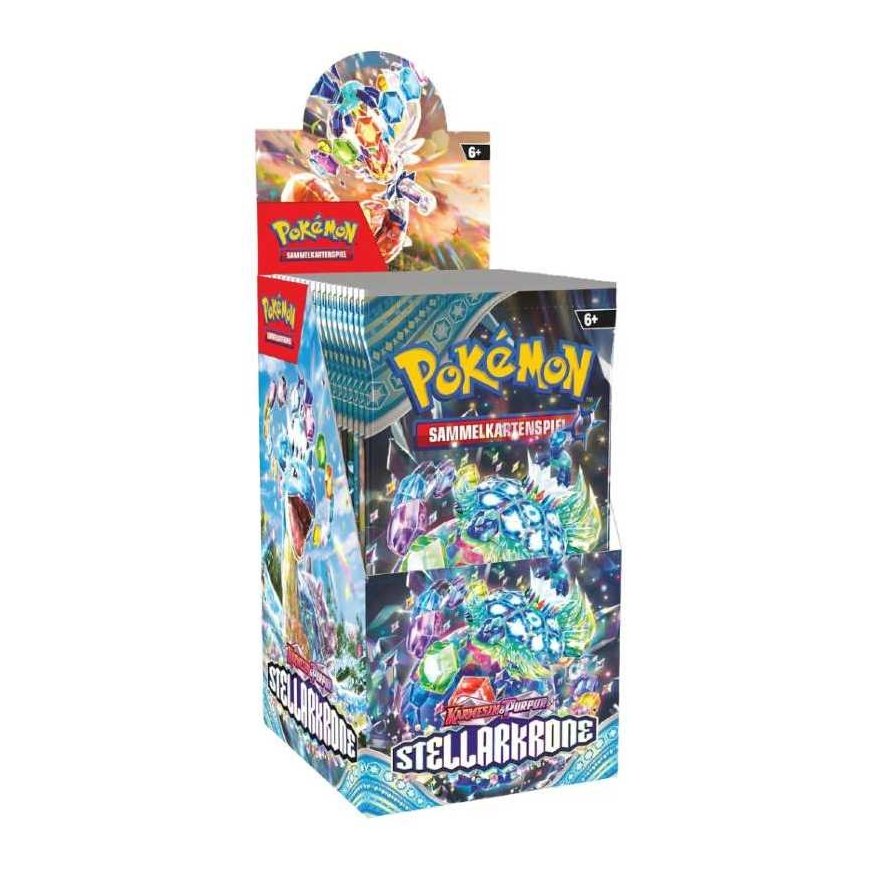 Pokémon TCG - Scarlet & Violet - Stellar Crown poolikott (18 pakki)
