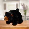 Lean Toys Plush Mascot Toy, Soft Talisman, Black Bear, 28 cm Lean Toys Plush Mascot Toy, Soft Talisman, Black Bear, 28 cm