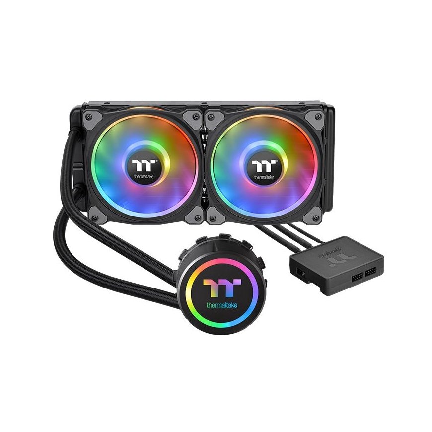 Thermaltake Floe DX RGB 240 TT Premium Edition Processor All-in-one liquid cooler Black 1 pc(s)