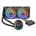 Thermaltake Floe DX RGB 240 TT Premium Edition Procesors Universāls šķidruma dzesētājs Melns 1 pcs Thermaltake Floe DX RGB 240 TT Premium Edition Procesors Universāls šķidruma dzesētājs Melns 1 pcs