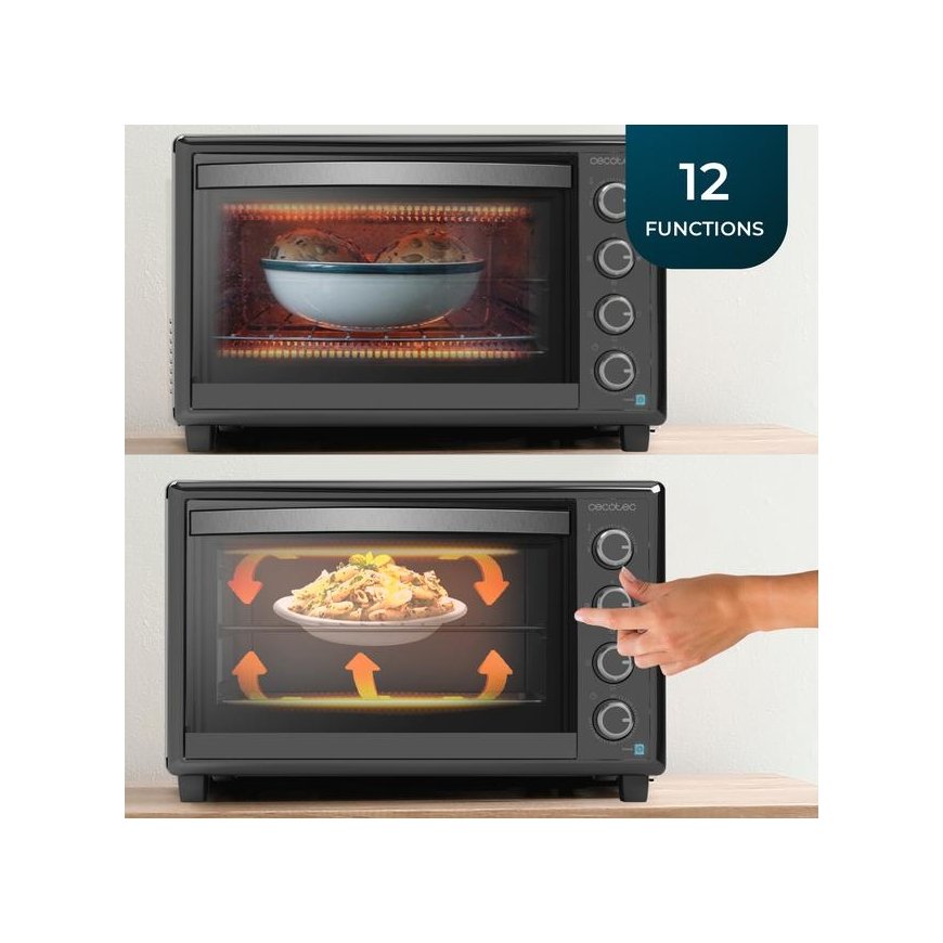 Cecotec Bake&Toast 4600 Black Gyro 46 L 2000 W musta Grilli – 3