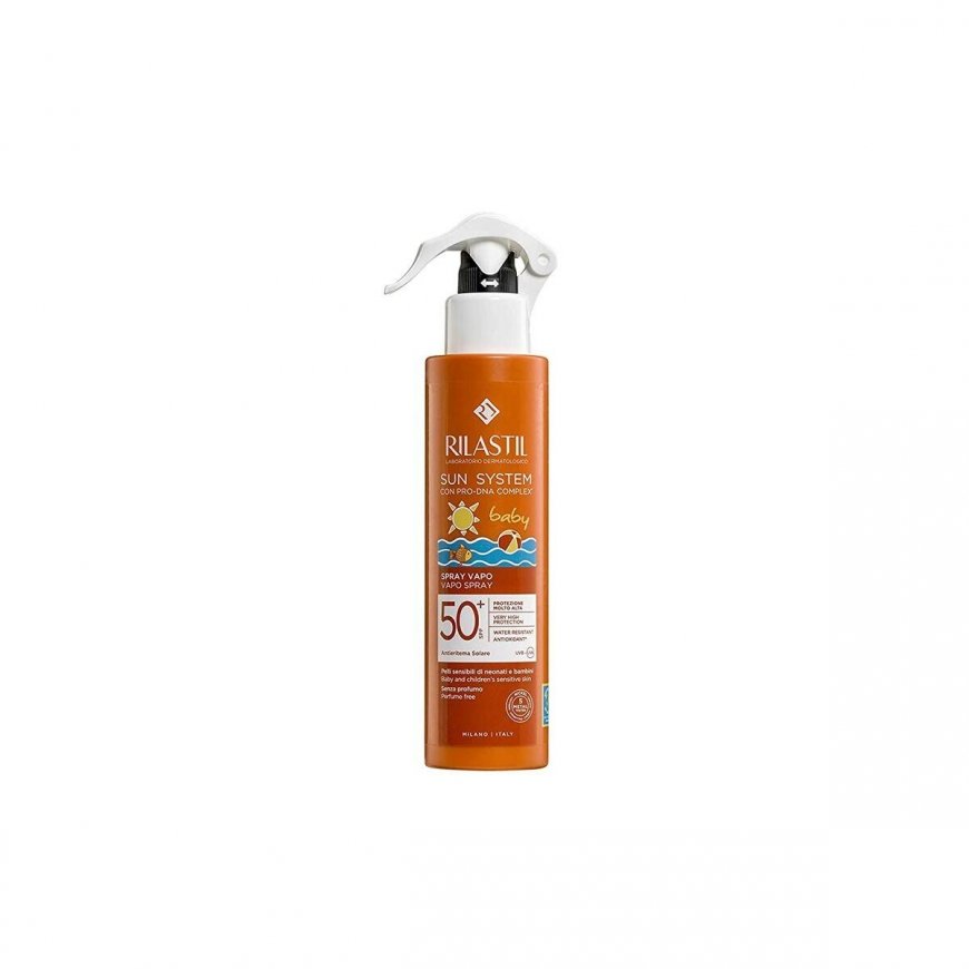 Rilastil Sun System Baby Clear Purškiklis Spf 50+, 200 ml