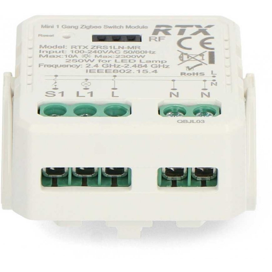 Tuya – ühe kanali mini relee 10A – ZigBee – Android / iOS rakendus – RTX ZRS1LN-MR – 4