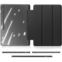 DUX DUCIS TOBY case with pencil storage for Samsung Galaxy Tab S10 FE Plus in black color DUX DUCIS TOBY case with pencil storage for Samsung Galaxy Tab S10 FE Plus in black color