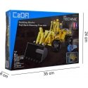 CaDA Technic Construction Bricks Loader 25 cm Large Bulldozer Construction Vehicle with Reverse Gear CaDA Technic Construction Bricks Loader 25 cm Large Bulldozer Construction Vehicle with Reverse Gear