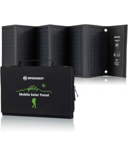 BRESSER mobile solar charger 40 watts with USB and DC output