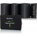BRESSER mobilus saulės įkroviklis 40 vatų su USB ir nuolatinės srovės išvestimi BRESSER mobilus saulės įkroviklis 40 vatų su USB ir nuolatinės srovės išvestimi