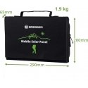 BRESSER mobilus saulės įkroviklis 40 vatų su USB ir nuolatinės srovės išvestimi BRESSER mobilus saulės įkroviklis 40 vatų su USB ir nuolatinės srovės išvestimi